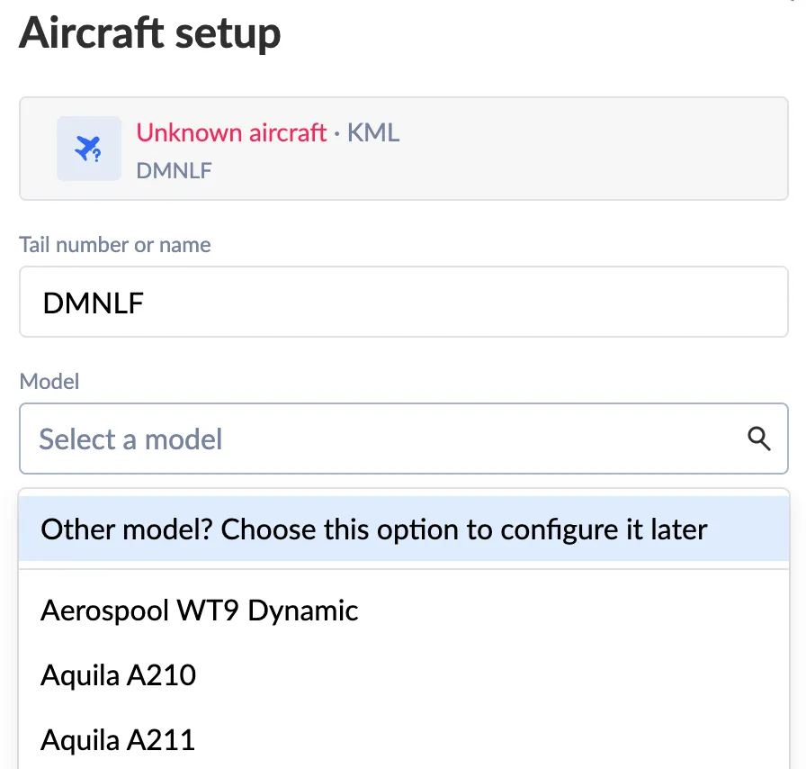 Aircraft Configuration Enhancements